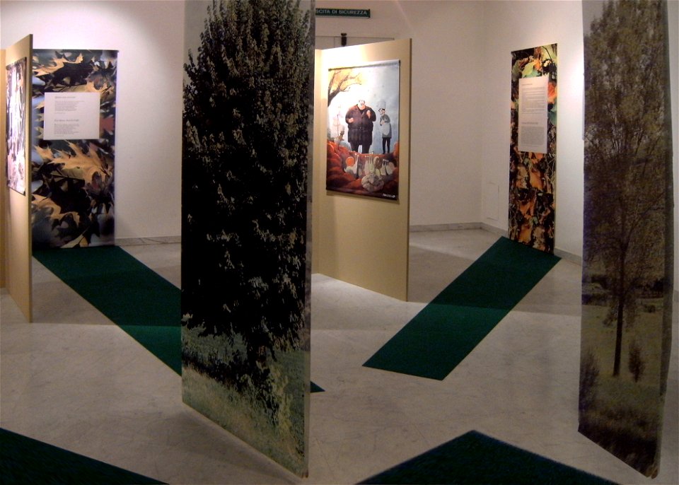 Alba, Palazzo Mostre e Congressi, "Le Favole del Tartufo", 2009, mostra a cura di G. _Berti e R. Molinari