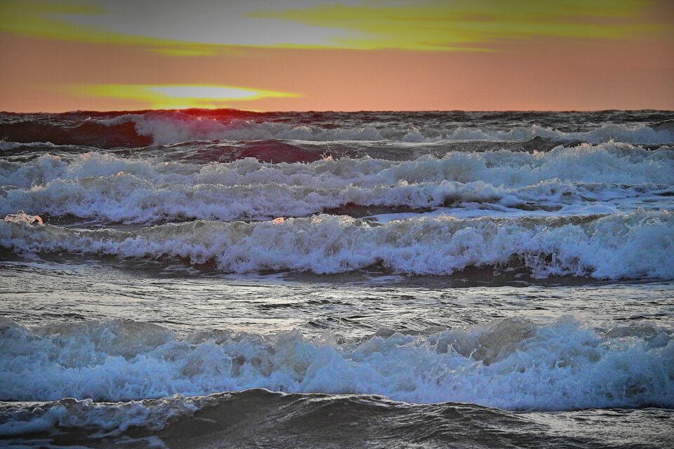 Landscape the horizon summer