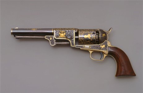 Colt Third Model Dragoon Percussion Revolver, Serial Number 12406