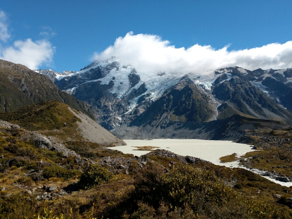 Mountain alpine landscape