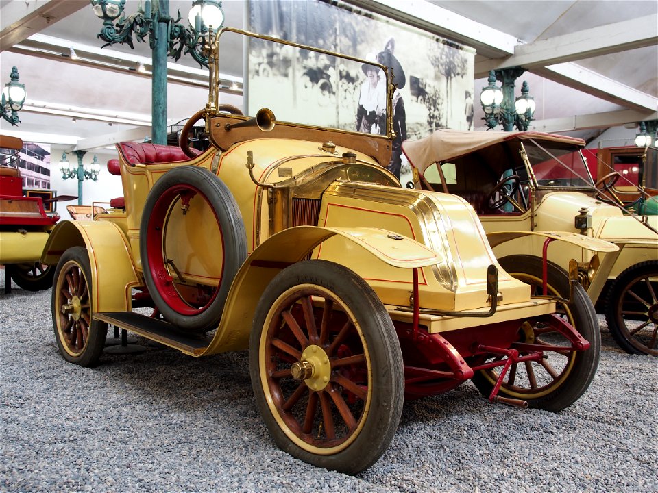 Photographed at the Cité de l'Automobile, France.