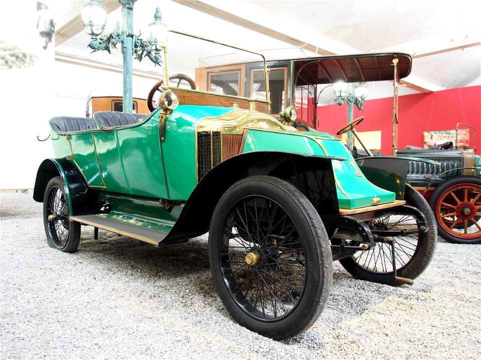 Photographed at the Cité de l'Automobile, France.