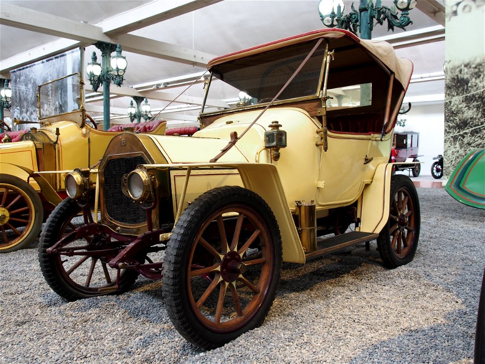Photographed at the Cité de l'Automobile, France.