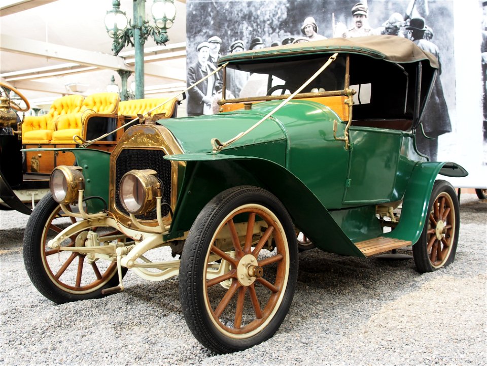 Photographed at the Cité de l'Automobile, France.