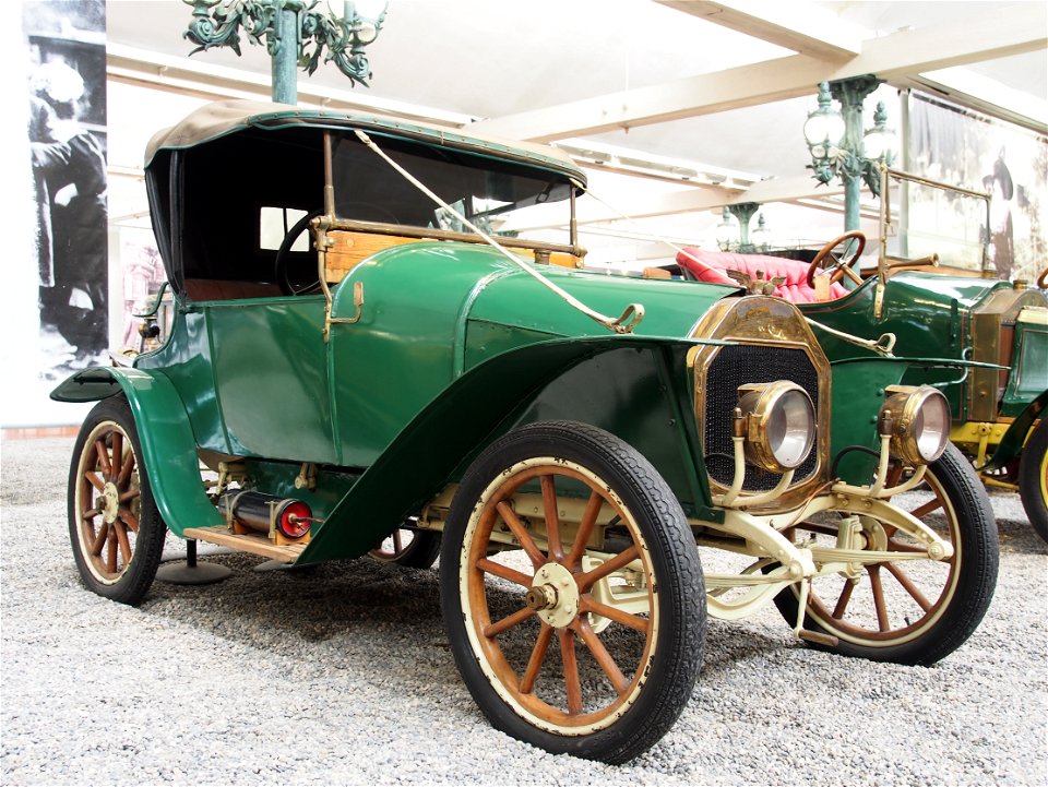 Photographed at the Cité de l'Automobile, France.