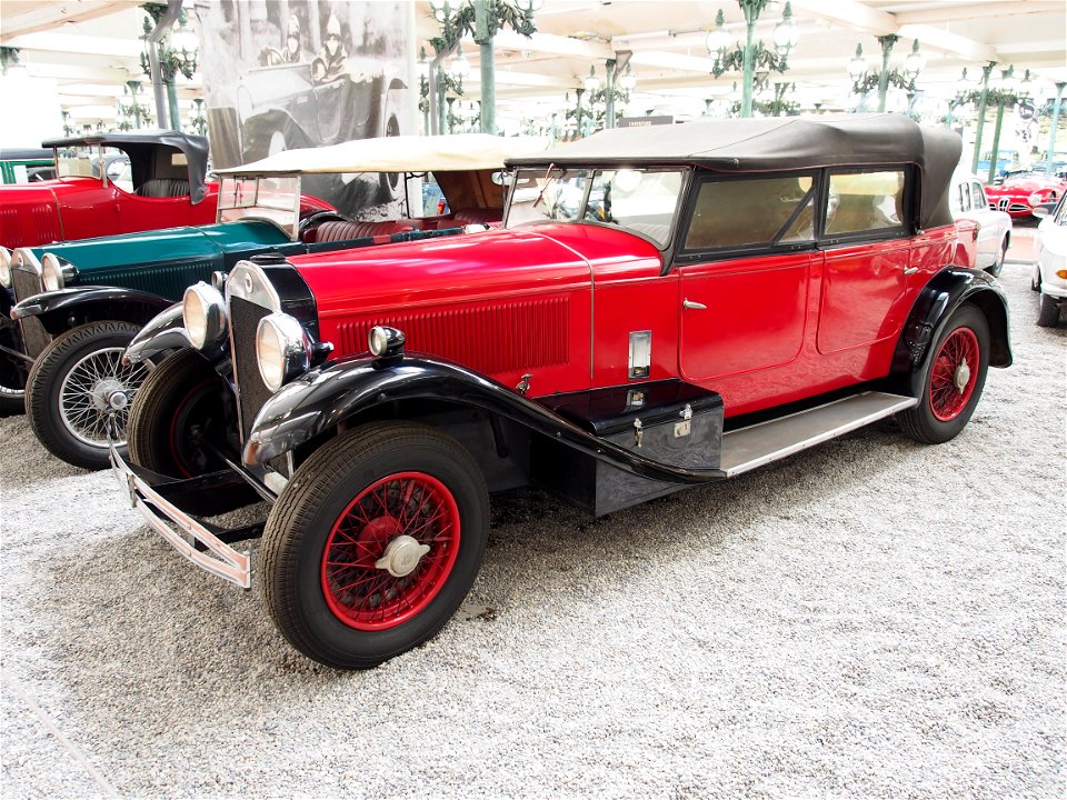 Photographed at the Cité de l'Automobile, France.