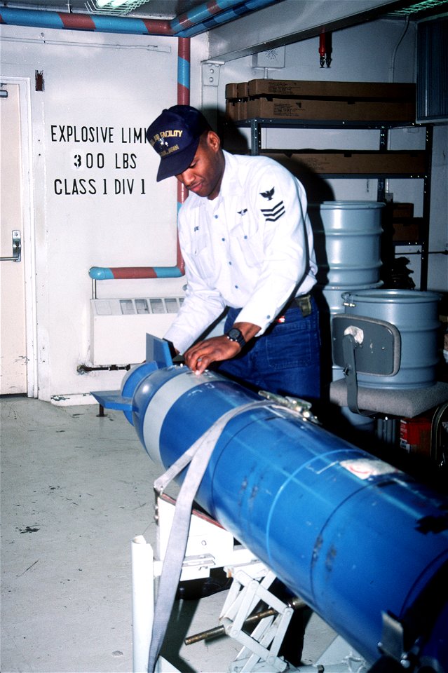 The original finding aid described this photograph as: Base: Naval Air Facility, Atsugi Country: Japan (JPN) Scene Camera Operator: PHAN James J. Weber Release Status: Released to Public