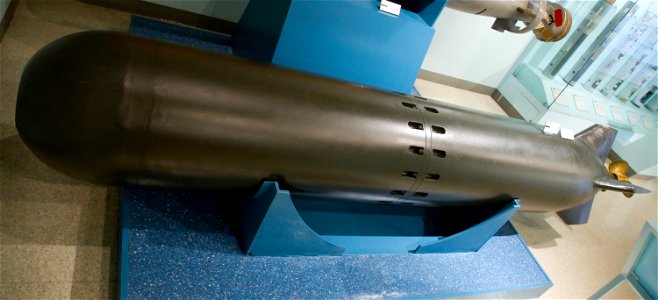 A Mk 34 Torpedo at Kanoya Museum, Japan.