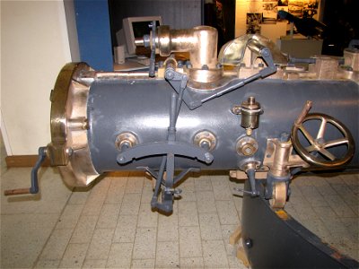 456 mm (18.0 in) torpedo tube of the Finnish torpedo boat S2. The torpedo tube belonged originally to the Russian torpedo boat Bditelnyj, which struck a mine and sank on 27th of November 191 photo