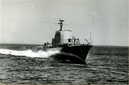 Torpedo boat HMS Plejad (T102). Plejad served with the Swedish Navy between 1954 and 1977, when she was decommissioned and sold to a private party. Plejad was built by Lürssen shipyards, Bremen, West photo