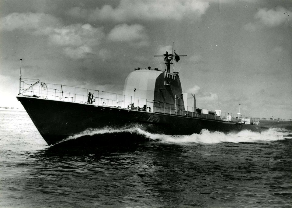Torpedo boat HMS Plejad (T102). Plejad served with the Swedish Navy between 1954 and 1977, when she was decommissioned and sold to a private party. Plejad was built by Lürssen shipyards, Bremen, West 