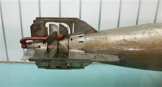 A Yu-1 Torpedoes contra-rotating propeller section, taken at the Beijing Military Museum photo