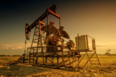 Oil industry pump oil pump photo