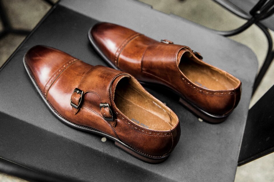 Shoes men shoe shine monstrap