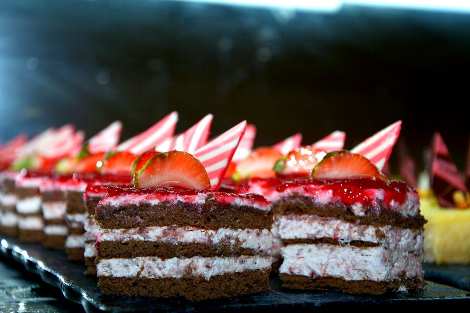 Juicy dessert chocolate