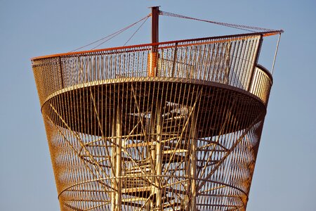 High tourism observation tower photo