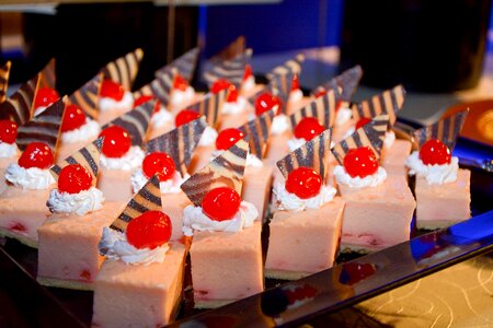 Candy desserts delicious