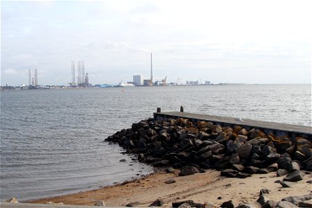 A shore in the Wadden Sea photo