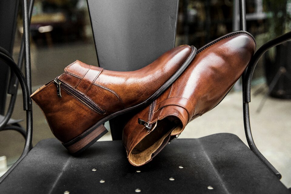 Shoes men shoe shine monstrap
