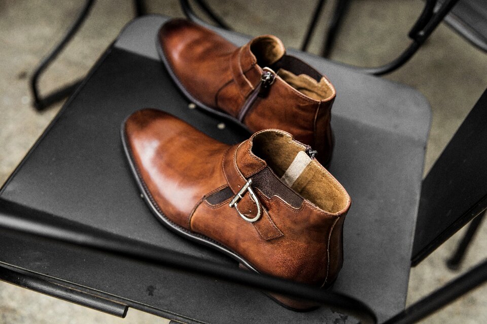 Shoes men shoe shine monstrap