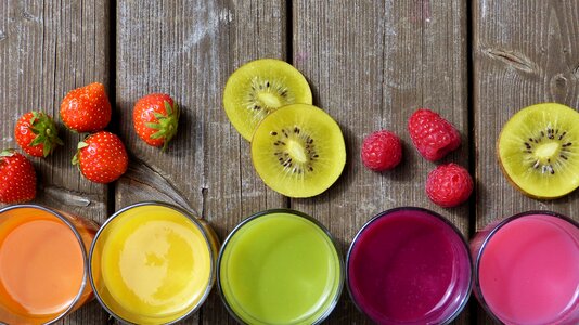 Colorful color vitamins