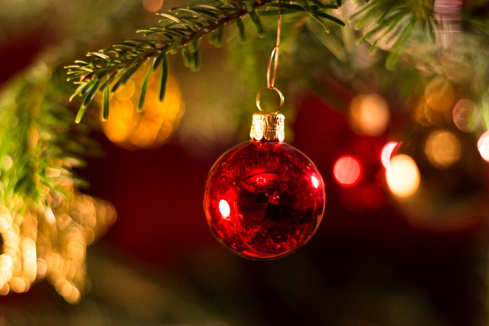Ball christmas time christmas ornament