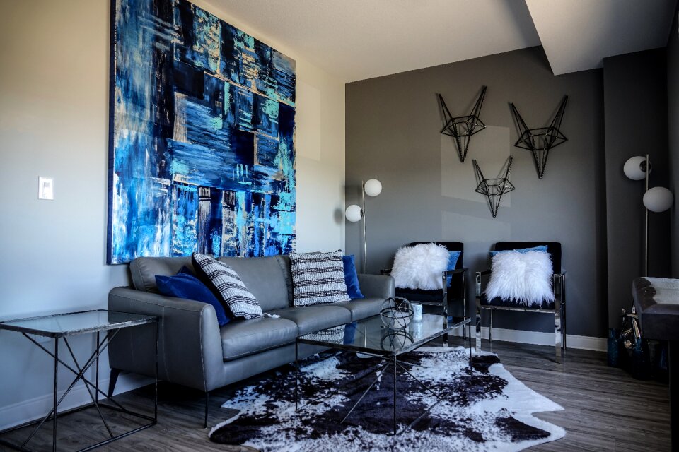 Painting wall decor abstract art