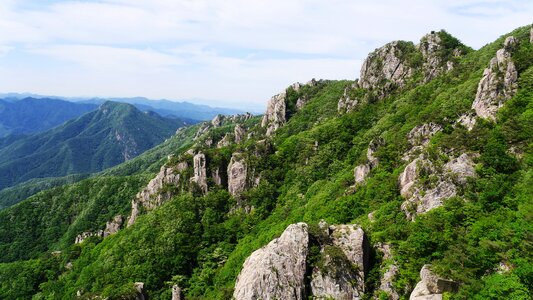 Daedunsan cable car this type mountain