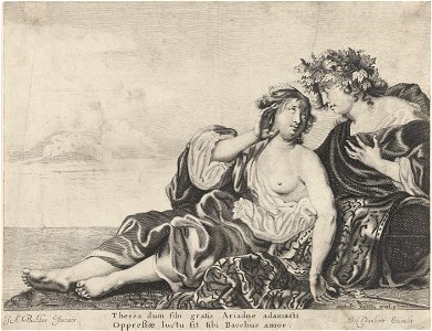 IdentificatieTitel(s): Ariadne getroost door BacchusObjecttype: prent Objectnummer: RP-P-1910-4040Catalogusreferentie: Hollstein Dutch 4-1(2)Opschriften / Merken: verzamelaarsmerk, verso, gestempeld: 