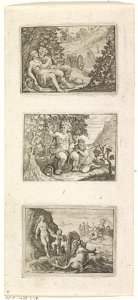 IdentificatieTitel(s): Bacchus en Ariadne / Bacchus heft zijn glas / Perseus en AndromedaMythologische en allegorische voorstellingen (serietitel)Objecttype: prent Serienummer: 16-18/?Objectnummer: RP