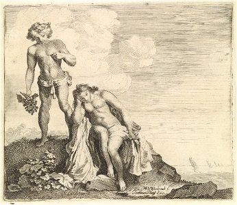 IdentificatieTitel(s): Bacchus vindt Ariadne op NaxosObjecttype: prent Objectnummer: RP-P-1880-A-4199Catalogusreferentie: Hollstein Dutch 47-3(3)Opschriften / Merken: verzamelaarsmerk, verso linksonde