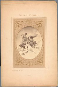 IdentificatieTitel(s): Fotoreproductie van vermoedelijk een ovale plafondschildering voorstellend Bacchus en AriadneObjecttype: foto reproductie Objectnummer: RP-F-00-3242VervaardigingVervaardiger: fo