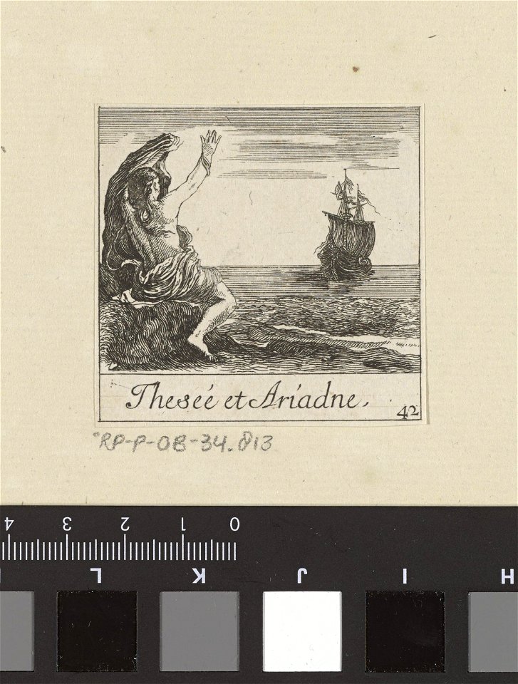 IdentificatieTitel(s): Theseus en AriadneTheseé et Ariadne (titel op object)Kaartspel met mythologische voorstellingen (serietitel)Jeu des fables (kopie) (serietitel)Objecttype: prent speelkaart Serie