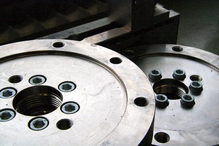 Work cnc machine machining