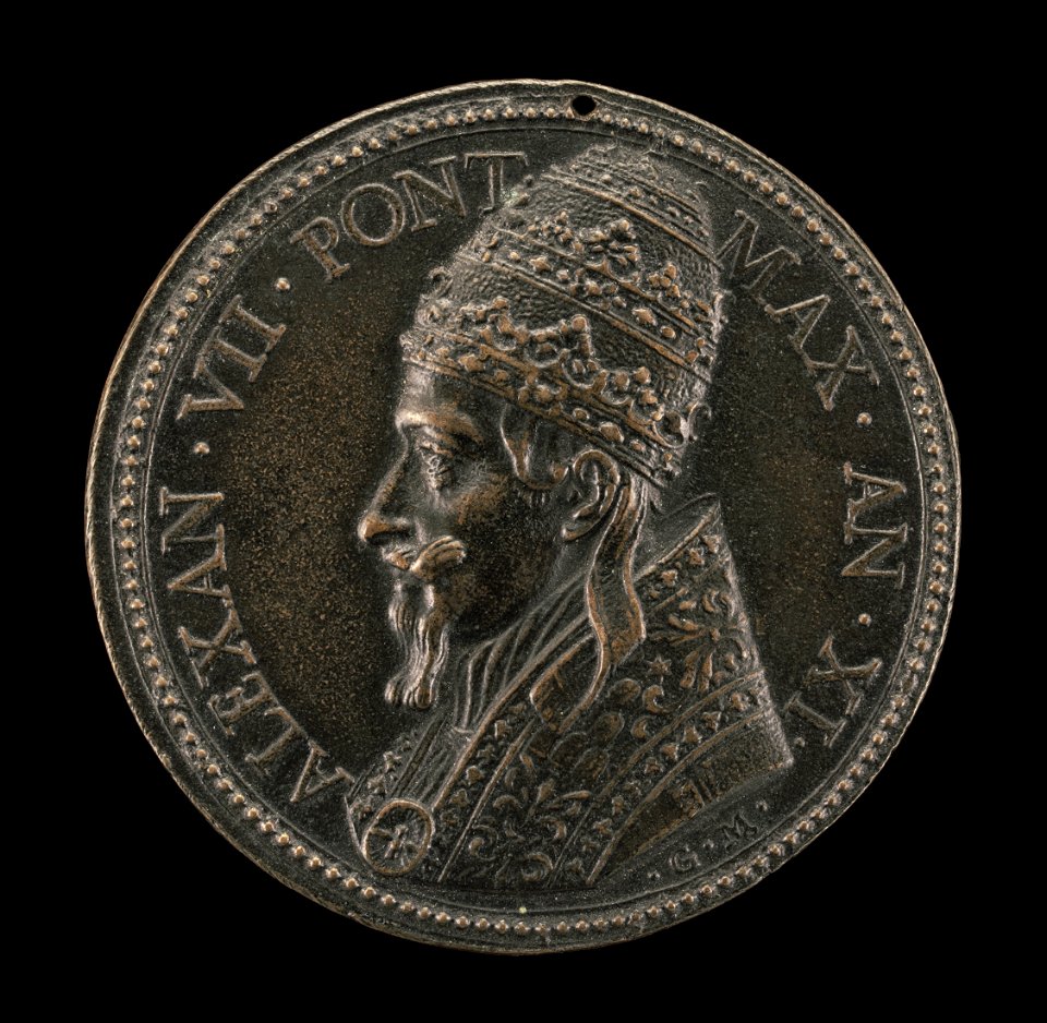 Alexander VII (Fabio Chigi, 1599-1667), Pope 1655 [obverse]