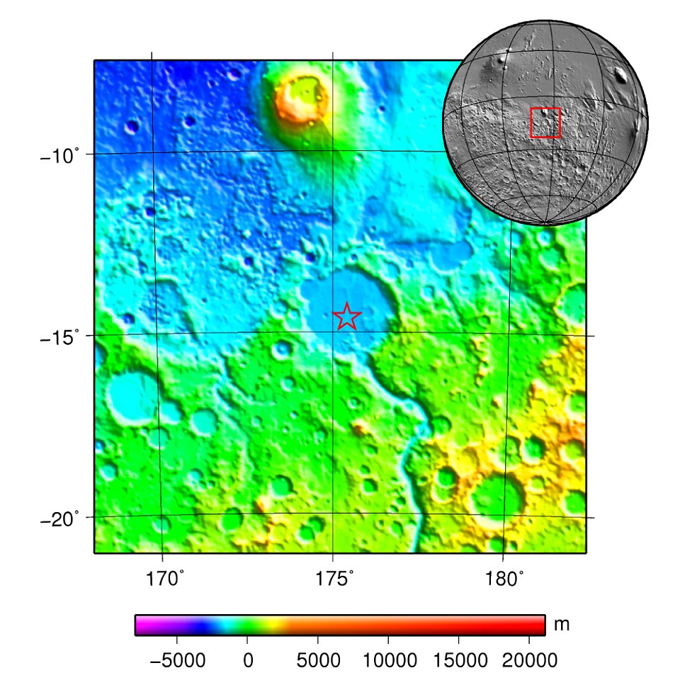 MER Spirit landing site