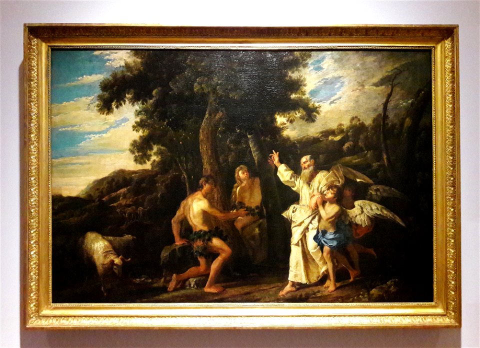 Expulsion from Paradise.label QS:Lfr,"Adam et Ève chassés de l'Éden."
label QS:Len,"Expulsion from Paradise."
label QS:Lpl,"Wygnanie z raju."
label QS:Lde,"Vertreibung aus dem Paradies."