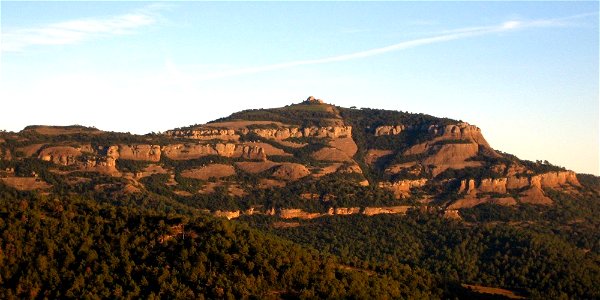 Sant Llorenç del Munt, La Mola, atardecer, capvespre, sunset
