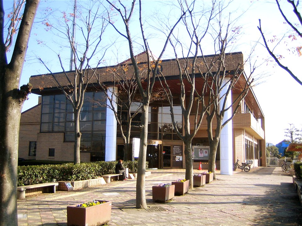 Fuso Library (扶桑町図書館), at Fuso, Aichi, Japan
