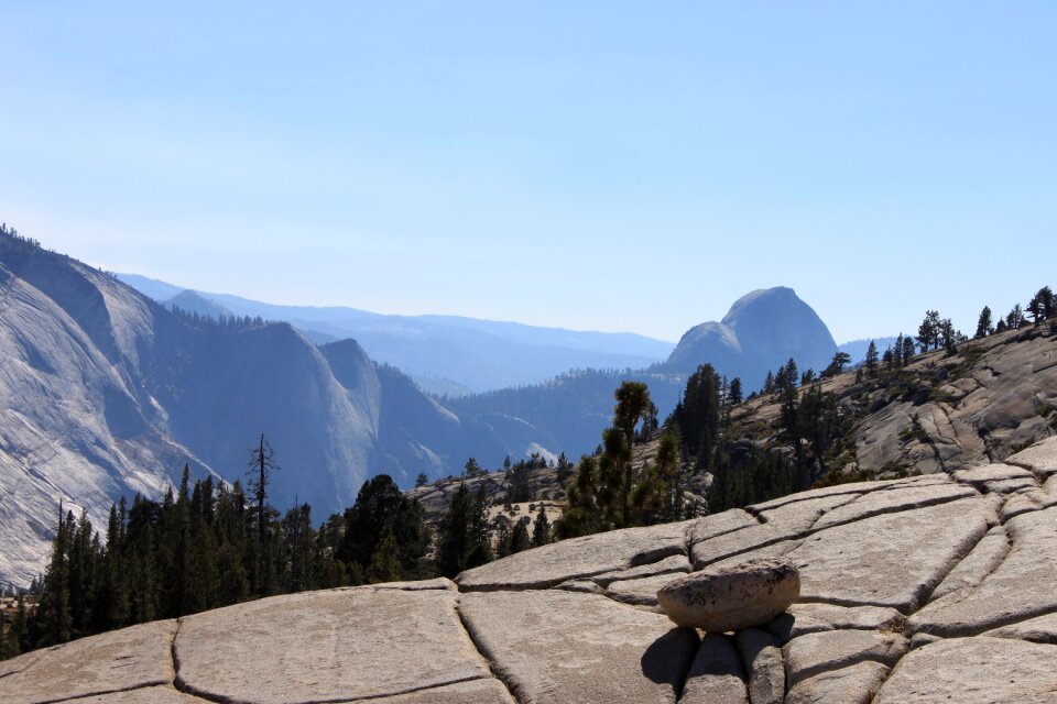 Landscape stone panorama