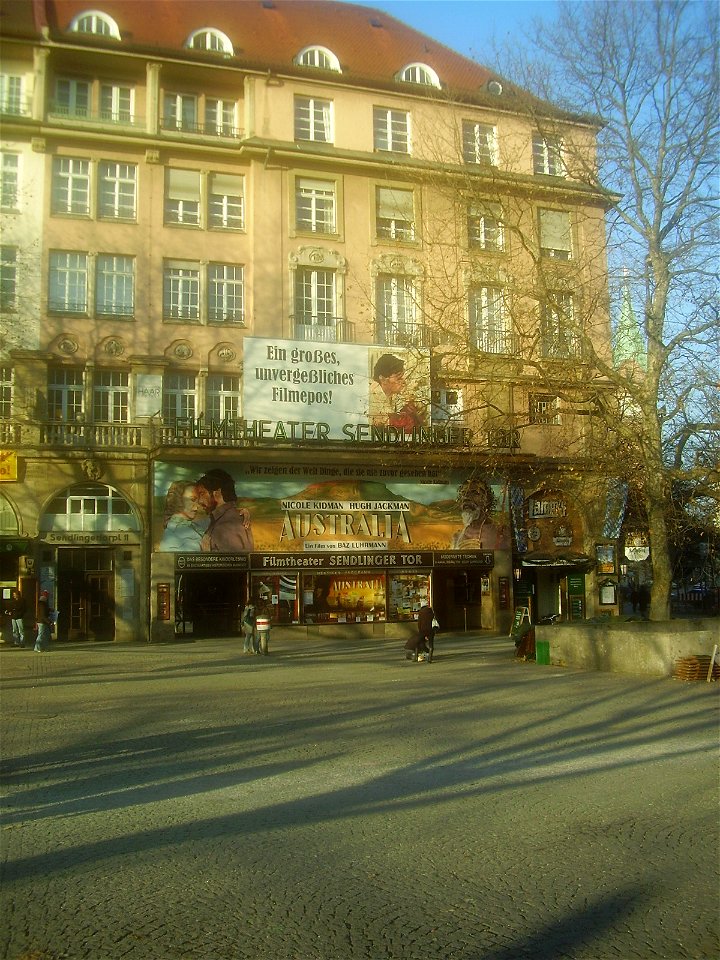 Filmtheater am Sendlinger Tor, Sendlinger Tor Platz, München; gegründet 1913 von Carl Gabriel unter dem Namen „Sendlinger Tor Lichtspiele“