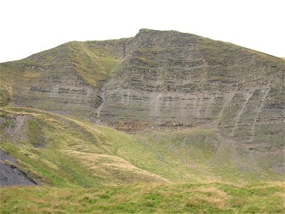Close up of Mam Tor