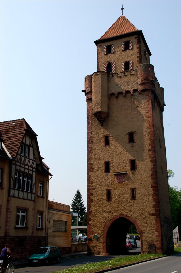 The Mainz Gate (Peaked Tower) in Miltenberg