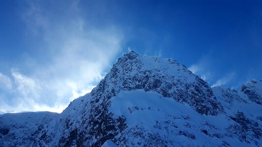 Sky mountains alpine