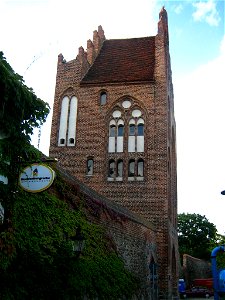 das "Treptower Tor" in Neubrandenburg