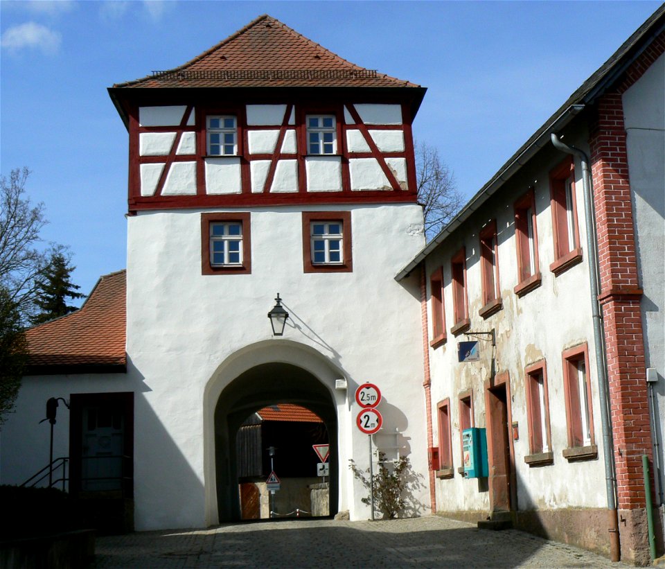 view of Hollfeld, Germany
