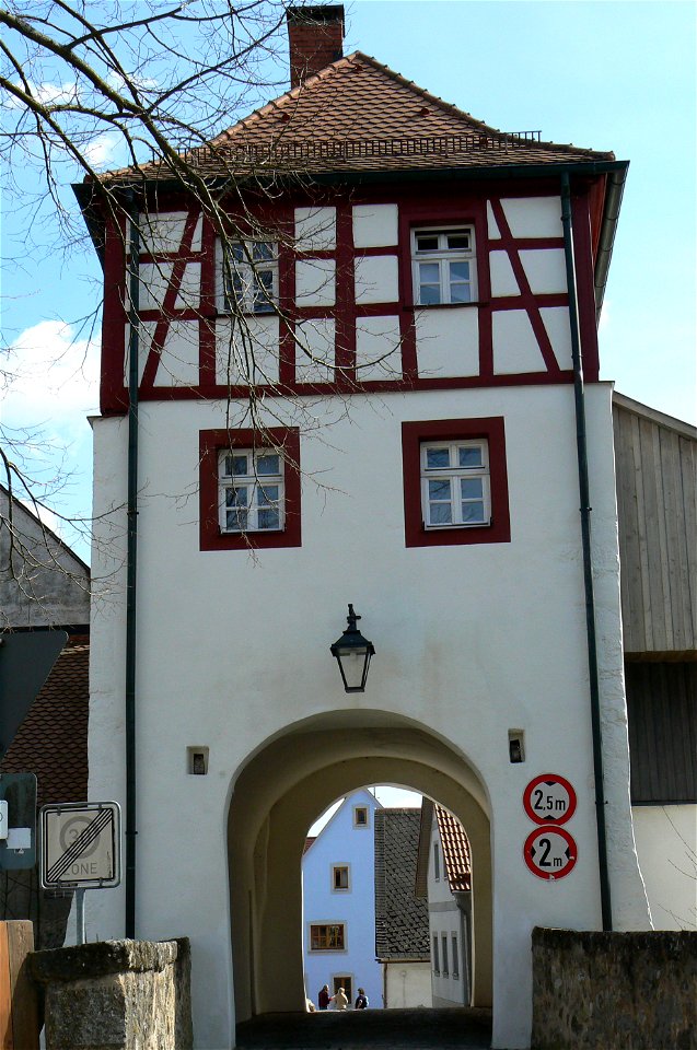 view of Hollfeld, Germany