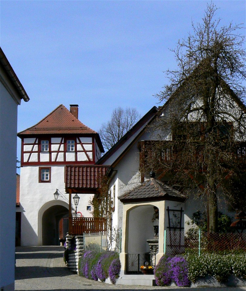 view of Hollfeld, Germany