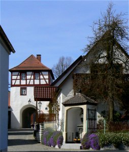view of Hollfeld, Germany