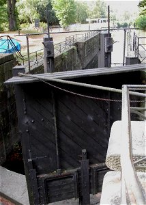 Tor der Papiermühlenschleuse in Werden